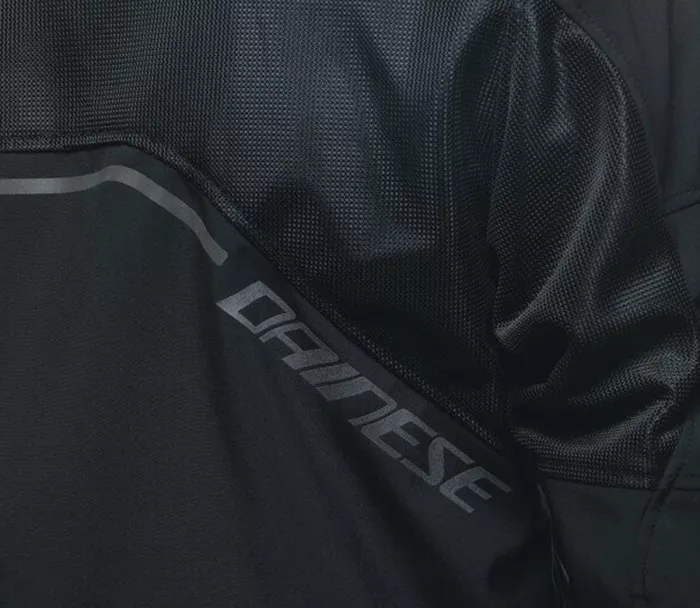 Bunda na moto Dainese IGNITE AIR TEX JACKET BLACK/BLACK/GRAY-REFLEX vel. 52