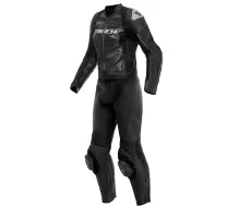 Dámska kombinéza na moto Dainese Mirage 2PCS suit black/black/white vel´. 40