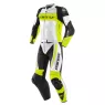 Kombinéza na moto Dainese Mistel white/fluo yellow/black