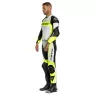 Kombinéza na moto Dainese Mistel white/fluo yellow/black