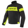 Bunda na motorku Dainese Saetta D-Dry black/fluo yellow/black