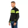 Bunda na motorku Dainese Saetta D-Dry black/fluo yellow/black