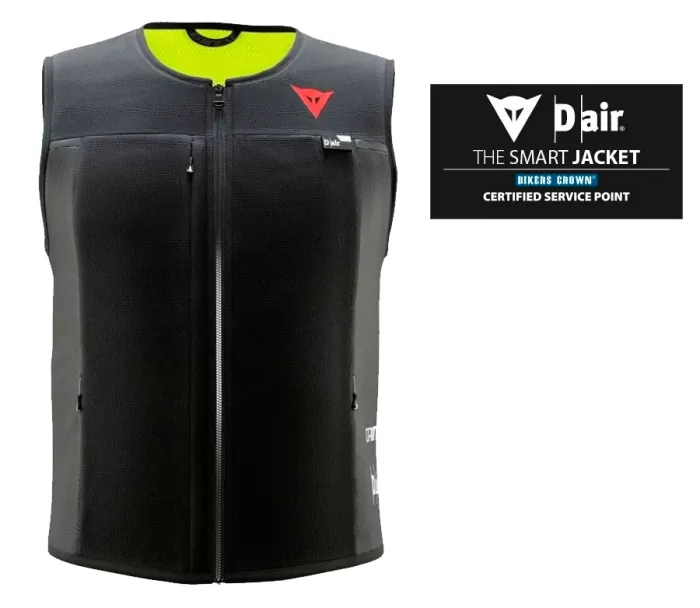Dainese Smart Jacket pánska nafukovací vankúš vesta + certifikovaný servis airbagov