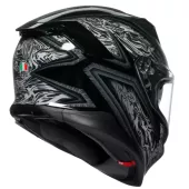Integrálna helma AGV K7 E2206 DAMASCUS BLACK/SILVER
