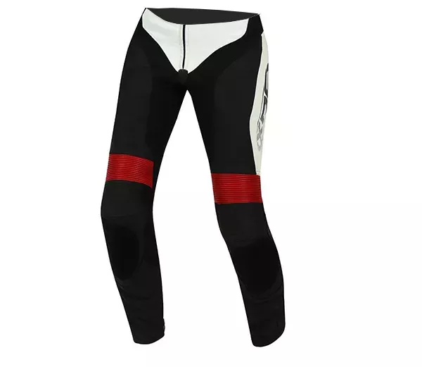 Dámske kožene nohovice XRC Heilig ladies pants blk/white/red