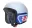 Otvorená helma Caberg Freeride X Daytona matt white/light blue/red
