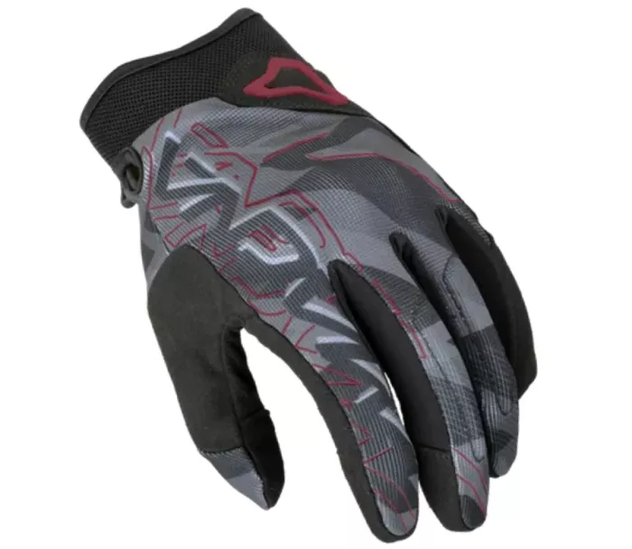 Dámske rukavice Macna Decode black/bordeaux/white