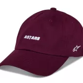 Šiltovka Alpinestars Deduce Strapback "dad" burgundy