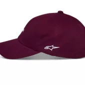 Šiltovka Alpinestars Deduce Strapback "dad" burgundy