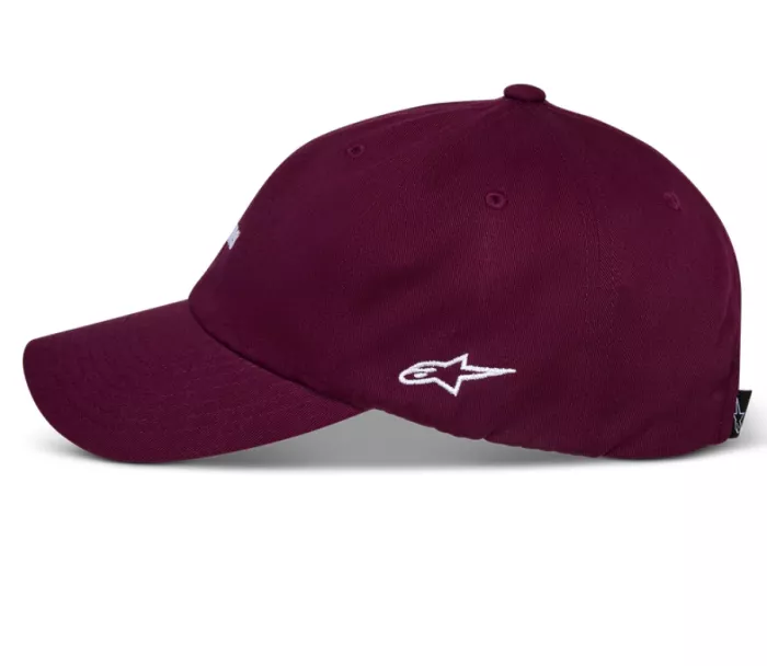Šiltovka Alpinestars Deduce Strapback "dad" burgundy