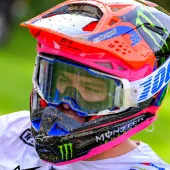 Motokrosová prilba Alpinestars Superetch M10 Deegan orange/purple/pink glossy