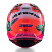 Motokrosová prilba Alpinestars Superetch M10 Deegan orange/purple/pink glossy