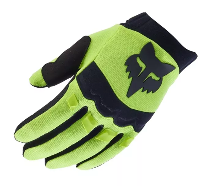Fox 31389-130 Yth Dirtpaw Glove, Fluorescent Yellow vel. YL