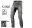 Pánske džínsy na moto Trilobite Parado doublelayer AAA slim fit light grey level 2