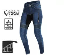 Dámske nohavice Trilobite Parado dvojvrstvová AAA skinny fit modrá úroveň 2