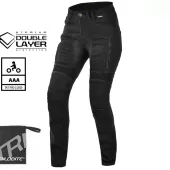 Dámske rifle Trilobite Parado doublelayer AAA slim fit black level 2 (predĺžené)