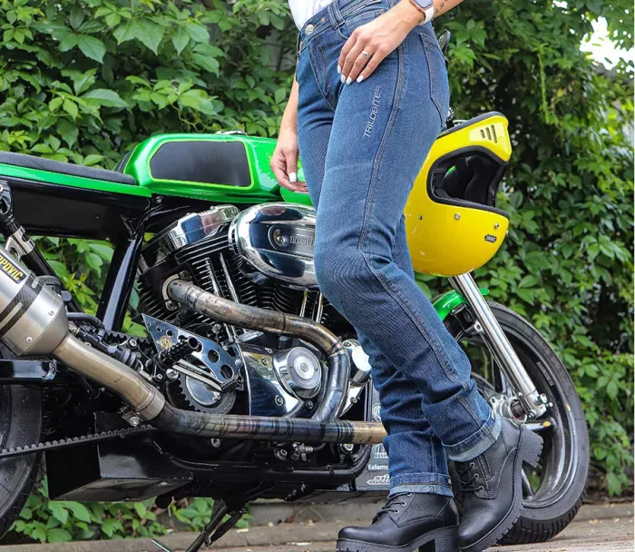 Trilobite Downtown 2.0 monolayer AAA ladies long blue jeans vel. 26