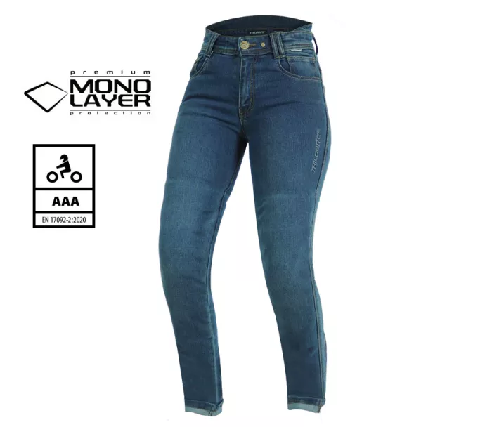 Trilobite Downtown 2.0 monolayer AAA ladies long blue jeans vel. 26