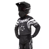 Detský motokrosový dres Alpinestars Racer Hana black/white