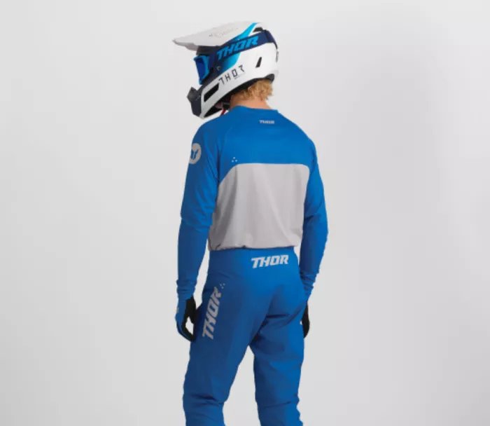 Thor 2910 - 8450 Ridemode Menace pánský dres blue vel.M