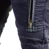 Kevlarové nohavice na moto Trilobite 1964 Dyneemic Pre men dark blue / fluo