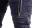 Kevlarové nohavice na moto Trilobite 1964 Dyneemic Pre men long dark blue / fluo