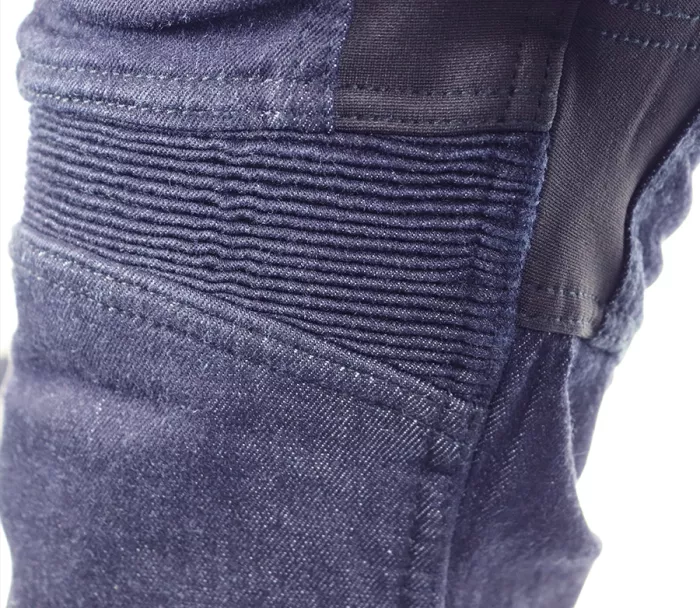 Kevlarové nohavice na moto Trilobite 1964 Dyneemic Pre men dark blue / fluo