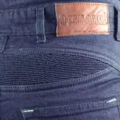 Kevlarové nohavice na moto Trilobite 1964 Dyneemic Pre men dark blue / fluo