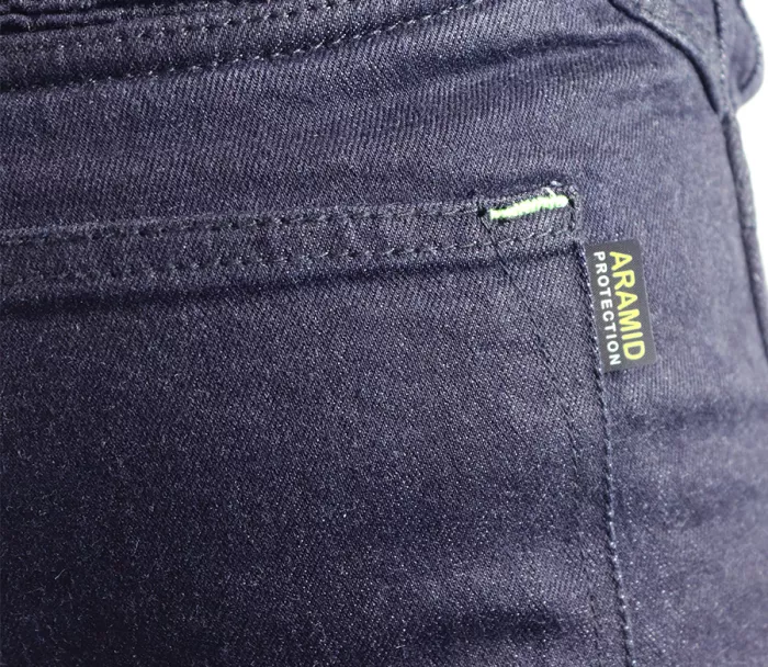 Kevlarové nohavice na moto Trilobite 1964 Dyneemic Pre men dark blue / fluo