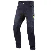 Kevlarové nohavice na moto Trilobite 1964 Dyneemic Pre men dark blue / fluo