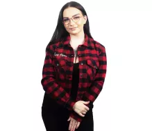 Rusty Pistons RPJAW23 Elwha lady red jacket