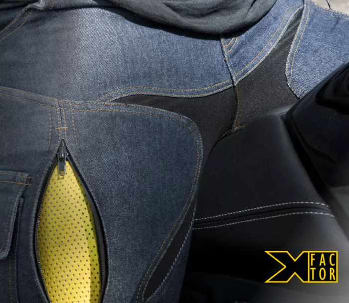 Kevlarové džínsy na moto Trilobite PROBUT X-FACTOR men blue veľ. 40