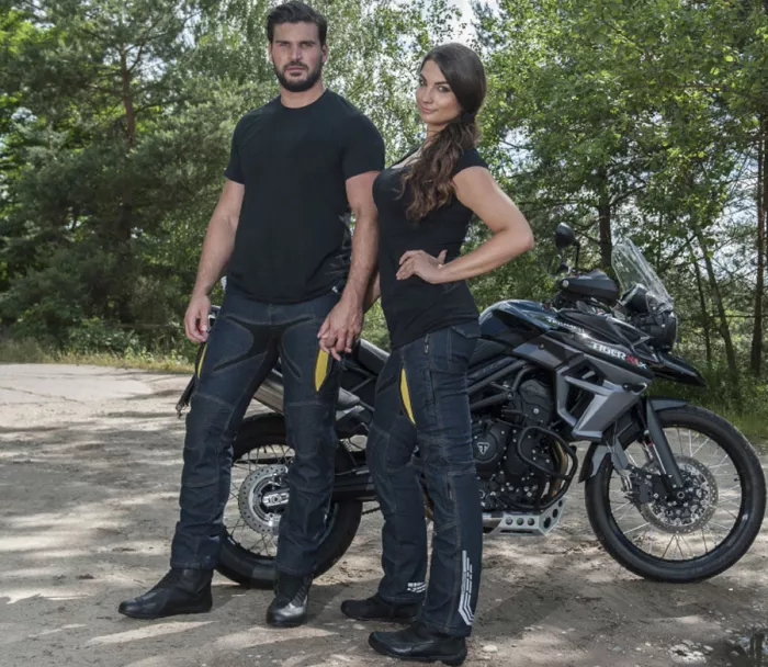 Kevlarové džínsy na moto Trilobite PROBUT X-FACTOR men blue veľ. 40