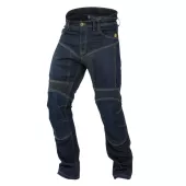 Kevlarové džínsy na motorku Trilobite Agnox long blue