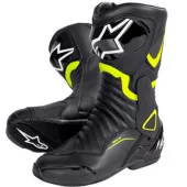 Topánky na motorku Alpinestars SMX-6 V2 black / yellow fluo veľ. 45