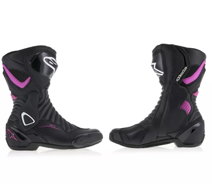 Dámske topánky na moto Alpinestars Stella SMX-6 V2 black / fuchsia / white veľ. 37