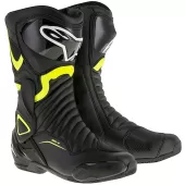 Topánky na motorku Alpinestars SMX-6 V2 black / yellow fluo veľ. 45
