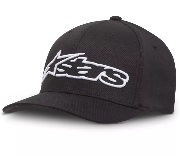 Kšiltovka Alpinestars Blaze Flexfit black/white vel. L-XL