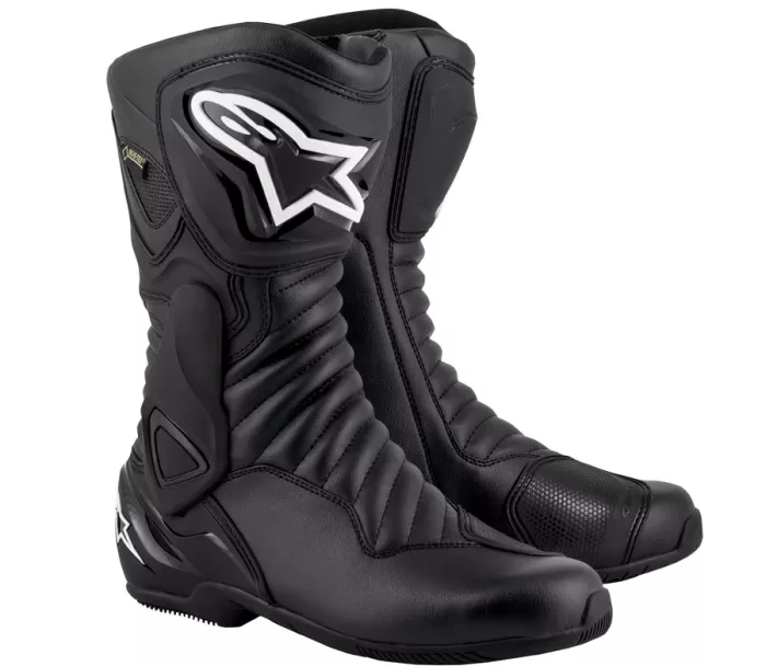 Topánky na motorku Alpinestars SMX-6 v2 gore-tex black veľ. 46