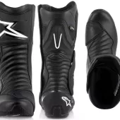 Topánky na motorku Alpinestars SMX-6 v2 gore-tex black veľ. 46