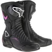 Dámske topánky na moto Alpinestars Stella SMX-6 V2 black / fuchsia / white