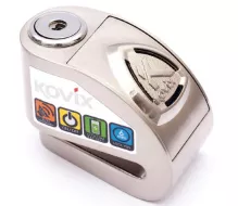 Kovix KD6-SS kotoučový zámek silver