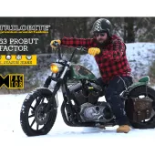 Kevlarové džínsy na moto Trilobite PROBUT X-FACTOR men blue veľ. 40