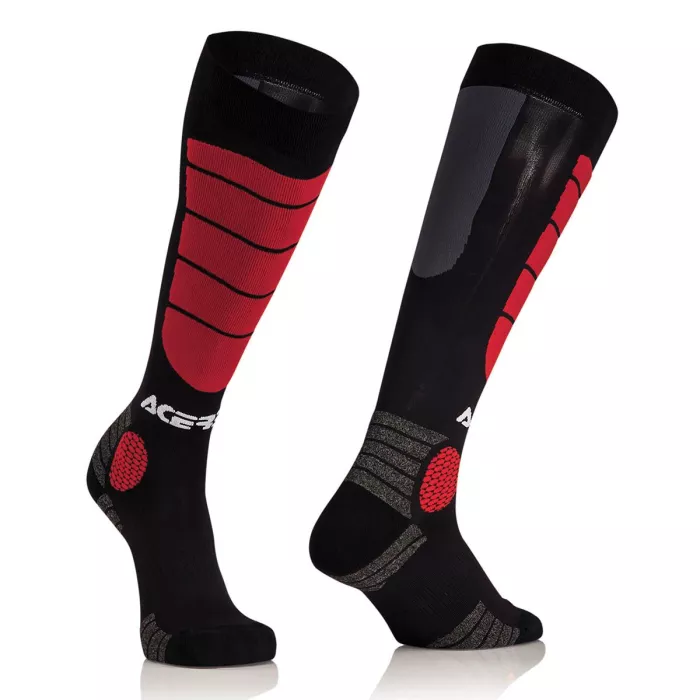 Ponožky Acerbis MX Impact black/red vel. 42-44
