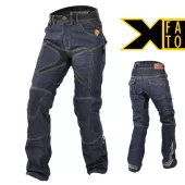 Dámske kevlarové džínsy na moto Trilobite PROBUT X-FACTOR blue vel. 28