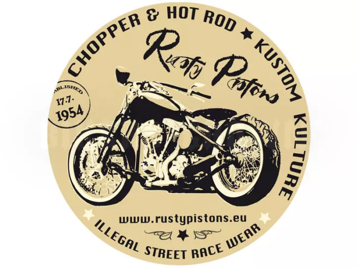 Rusty pistons RPSK05 Stickers