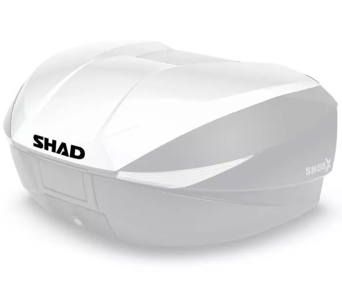 Shad farebný kryt biely