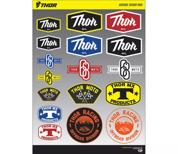 Arch samolepek Thor Decal Sheet heritage sticker pack