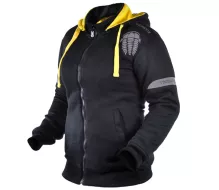 Dámska kevlarová mikina na moto Trilobite 763 Illenius Basic black / yellow