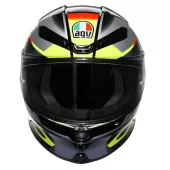 AGV K6 E2206 ERAZER BLACK/RED/YELLOW FLUO vel. S